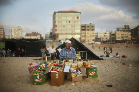 Berkeliling pantai Gaza, tempat wisata favorit warga Palestina