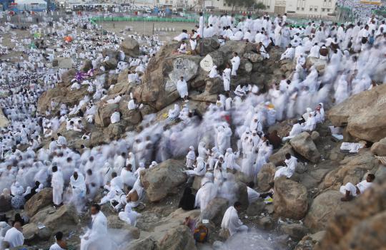 Jutaan umat muslim dunia jalani wukuf di Arafah