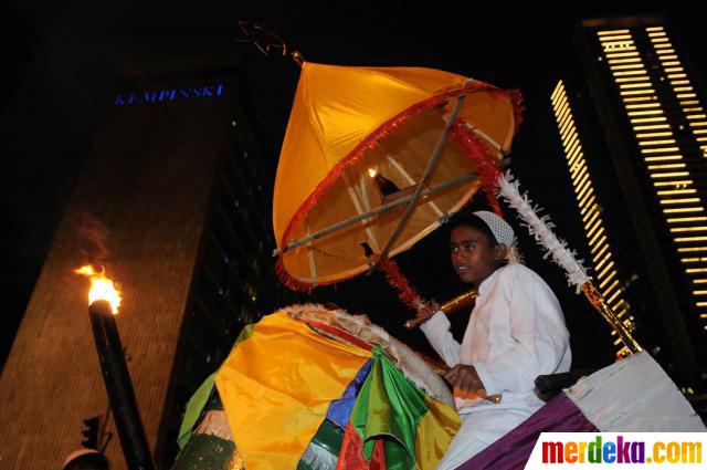 Foto : Kemeriahan gema takbir di Jakarta Night Religious 