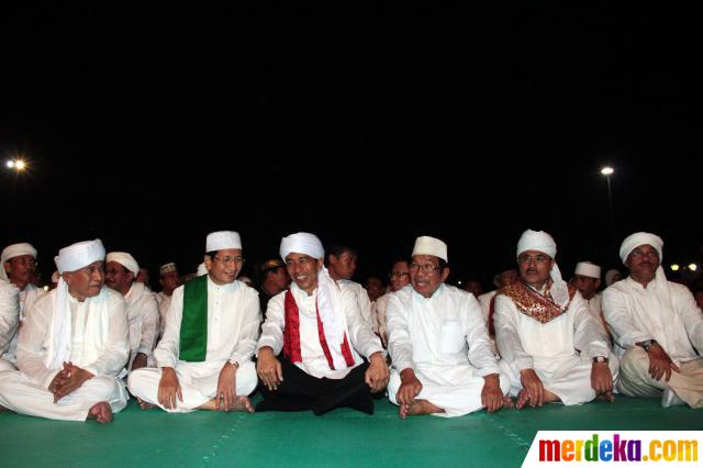 Foto : Jokowi rayakan Jakarta Night Religious Festival 