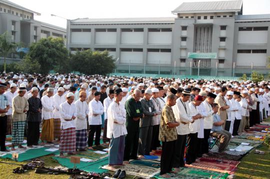 Rayakan Idul Adha, tahanan KPK salat di Rutan Cipinang