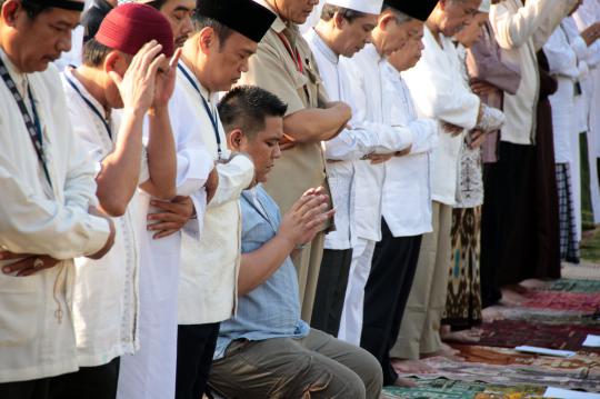 Rayakan Idul Adha, tahanan KPK salat di Rutan Cipinang