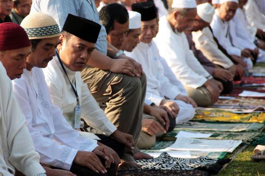 Rayakan Idul Adha, tahanan KPK salat di Rutan Cipinang