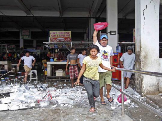 Gempa 7,2 SR di Filipina runtuhkan beberapa bangunan