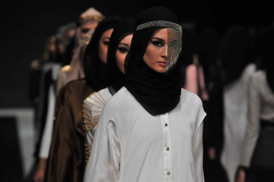 Tren busana muslim di JFW 2014