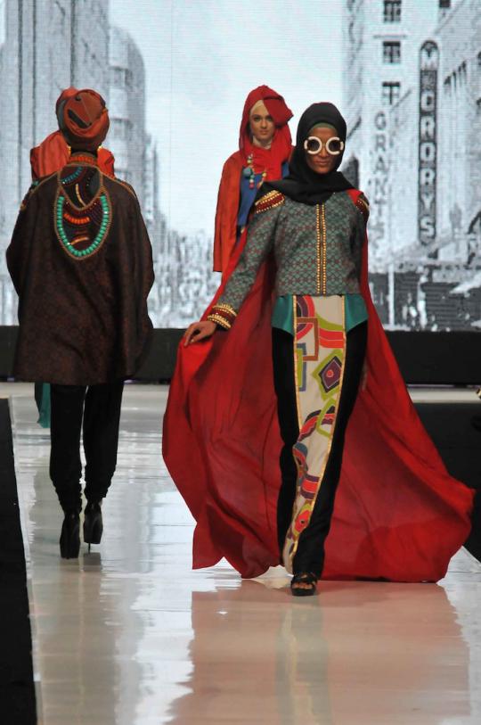 Tren busana muslim di JFW 2014