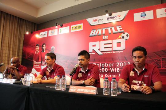 MU Legend tantang Bambang Pamungkas cs dalam Battle of Red