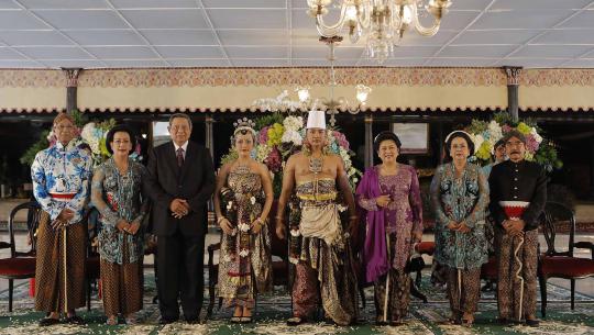 Presiden SBY hadiri pernikahan GKR Hayu dan KPH Notonegoro