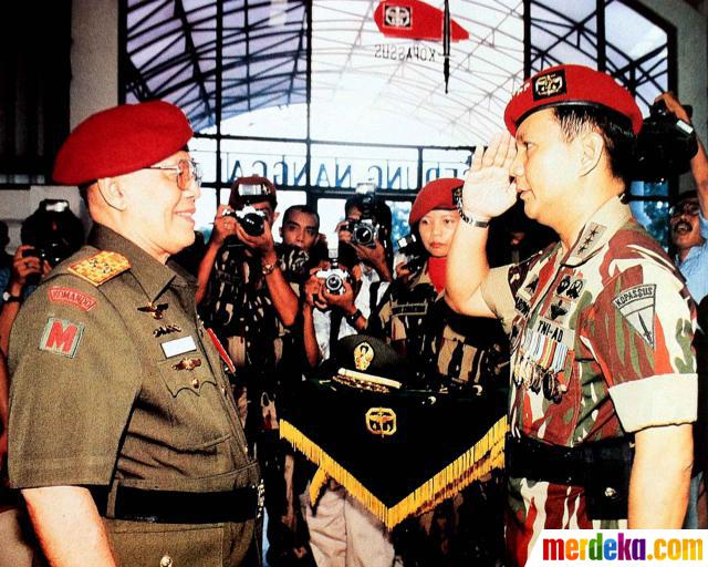 Foto : Kiprah Prabowo Subianto dari masa ke masa merdeka.com