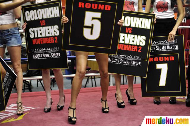 Foto : Mengintip audisi pemilihan gadis ring kejuaraan 