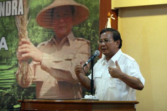 Jika menang Pemilu 2014, Prabowo siap memajukan pembangunan desa