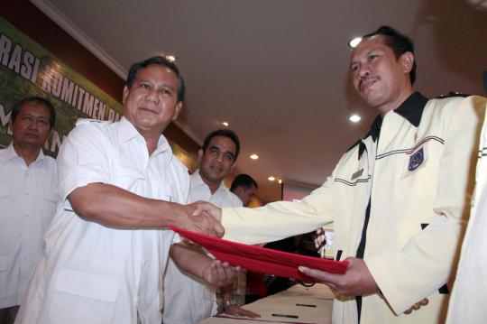 Jika menang Pemilu 2014, Prabowo siap memajukan pembangunan desa