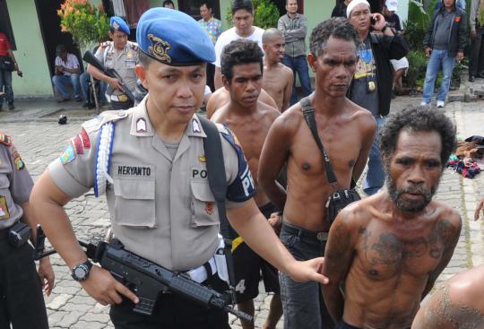 Polisi tangkap 30 preman yang bikin resah warga Cengkareng