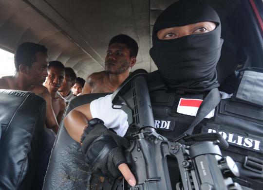 Polisi tangkap 30 preman yang bikin resah warga Cengkareng