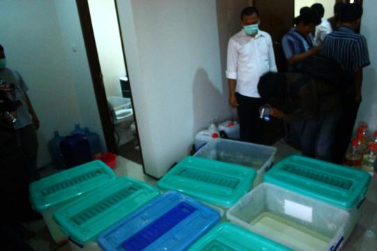 Gerebek pabrik sabu di Bekasi, polisi amankan 100 Kg ephedrine