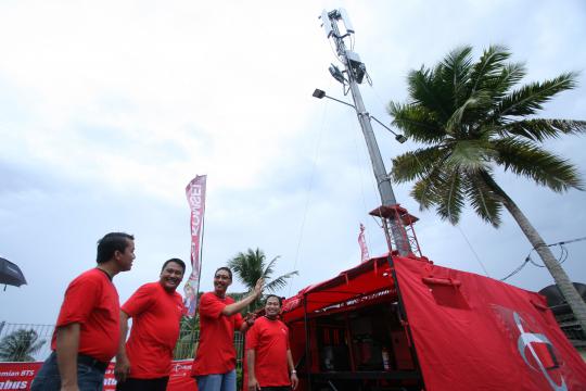 Telkomsel resmikan BTS pulau terluar Indonesia