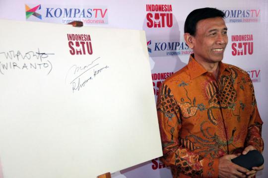 Capres 2014 hadiri acara diskusi 'Indonesia Satu'