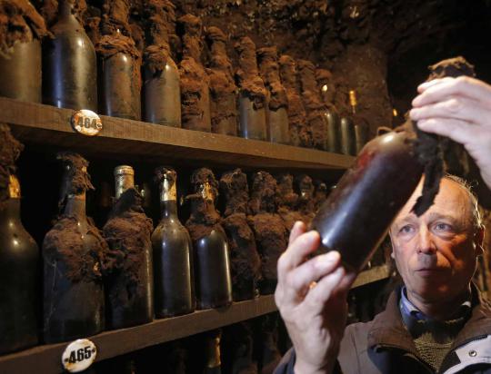 Mengunjungi ruang penyimpanan wine ratusan tahun di Hungaria
