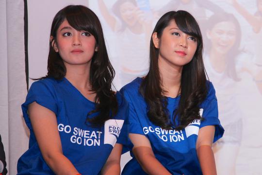 Olahraga bersama Nabilah dan Ve JKT48 lewat smartphone