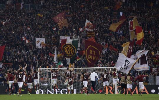 Rekor AS Roma menang 10 kali beruntun