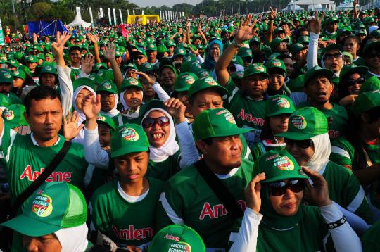 Warga DKI gerak jalan osteoporosis ke Monas