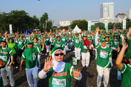 Warga DKI gerak jalan osteoporosis ke Monas