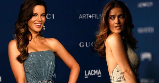 Kate Beckinsale dan Salma Hayek tampil mempesona di LACMA 2013