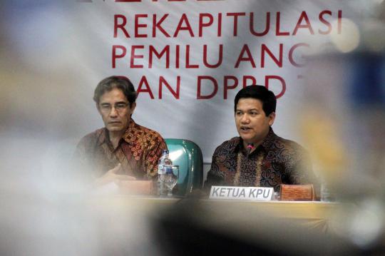 Rapat pleno terbuka KPU umumkan DPT Pemilu 2014