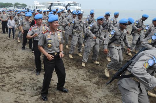 Tarian Sajojo Jenderal Sutarman bersama Pasukan Perdamaian Sudan