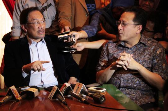 Irman Gusman gelar makan siang bersama dengan Anwar Ibrahim