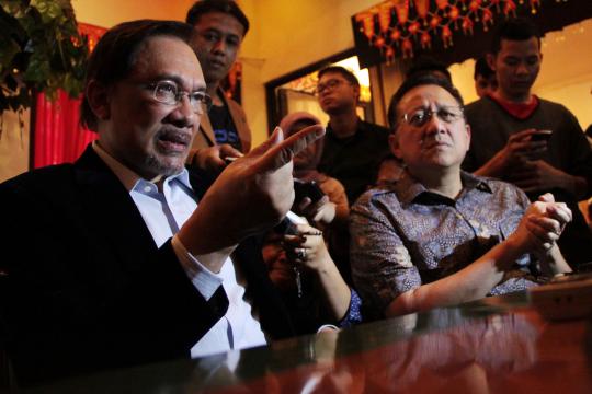 Irman Gusman gelar makan siang bersama dengan Anwar Ibrahim