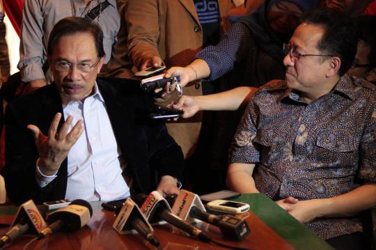 Irman Gusman gelar makan siang bersama dengan Anwar Ibrahim