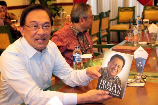 Irman Gusman gelar makan siang bersama dengan Anwar Ibrahim