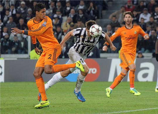 Juventus Vs Real Madrid imbang 2-2