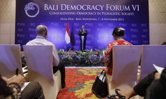 Presiden SBY pimpin pembukaan Bali Democracy Forum VI