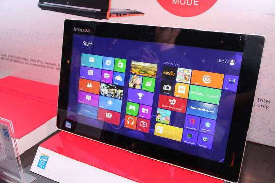 Flex, pc layar sentuh terbaru dari Lenovo