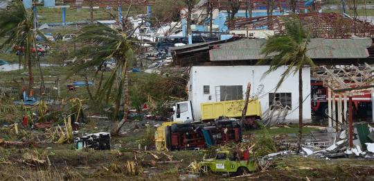 Yang tersisa dari hantaman dahsyat topan Haiyan di Filipina