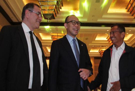 Menkeu dan Meneg BUMN hadiri kegiatan forum investasi Mandiri