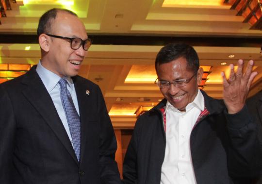 Menkeu dan Meneg BUMN hadiri kegiatan forum investasi Mandiri