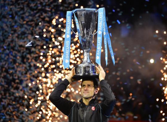 Novak Djokovic sabet juara ATP World Tour Finals