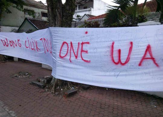 Angka kecelakaan meningkat, warga demo jalur searah di Malang