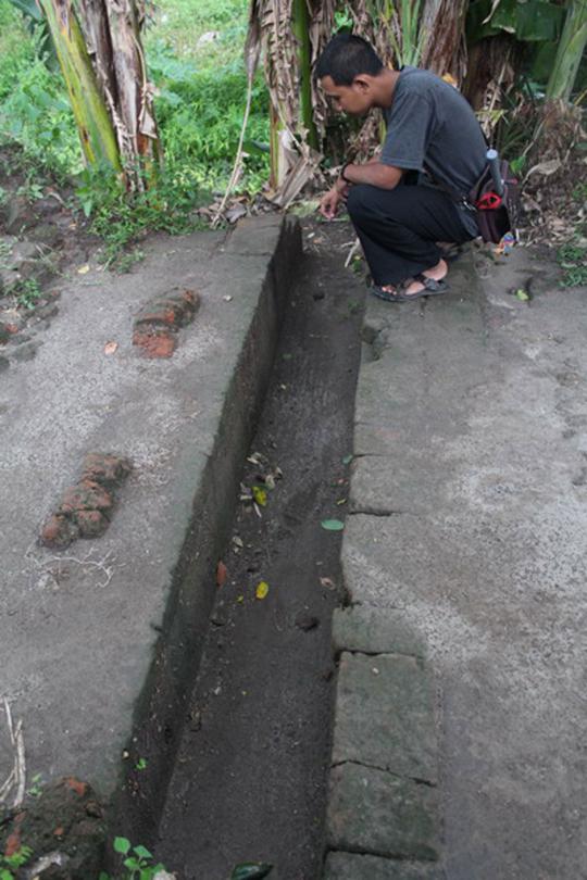 Penemuan struktur bangunan peninggalan Kerajaan Kediri abad 11