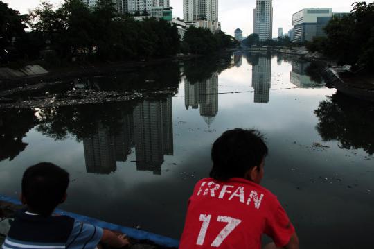 Kondisi buruk Waduk Melati terlupakan dari normalisasi