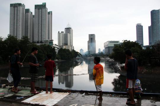 Kondisi buruk Waduk Melati terlupakan dari normalisasi