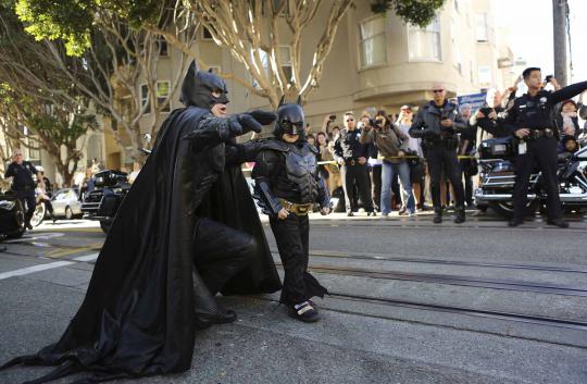 Ketika 'batman cilik' gagalkan aksi perampokan di San Fransisco