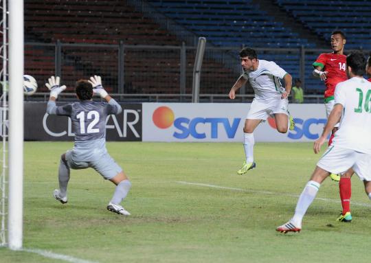 Dibekuk 2-0 oleh Irak, Indonesia gagal lolos ke Piala AFC 2015