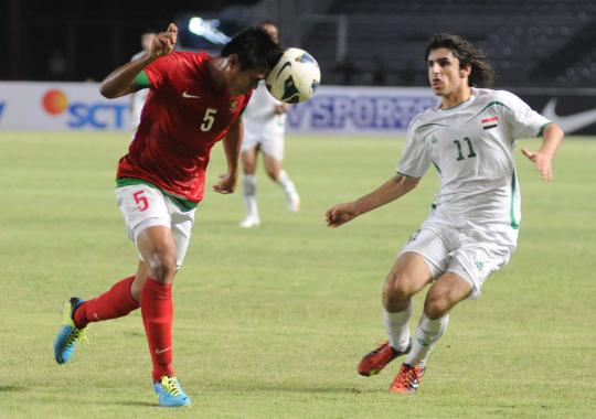 Dibekuk 2-0 oleh Irak, Indonesia gagal lolos ke Piala AFC 2015