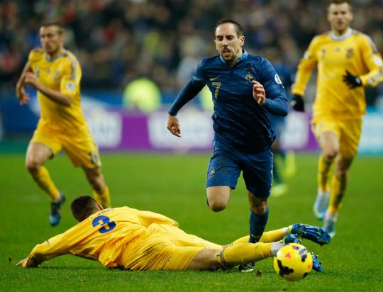 Bekuk Ukraina 3-0, Les Bleus lolos ke Piala Dunia 2014