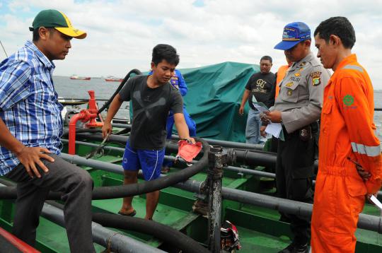 Satgas gabungan sidak kapal pengangkut BBM di Tanjung Priok