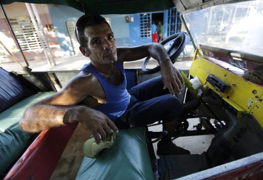 Montir asal Kuba ini ciptakan taksi ramah lingkungan